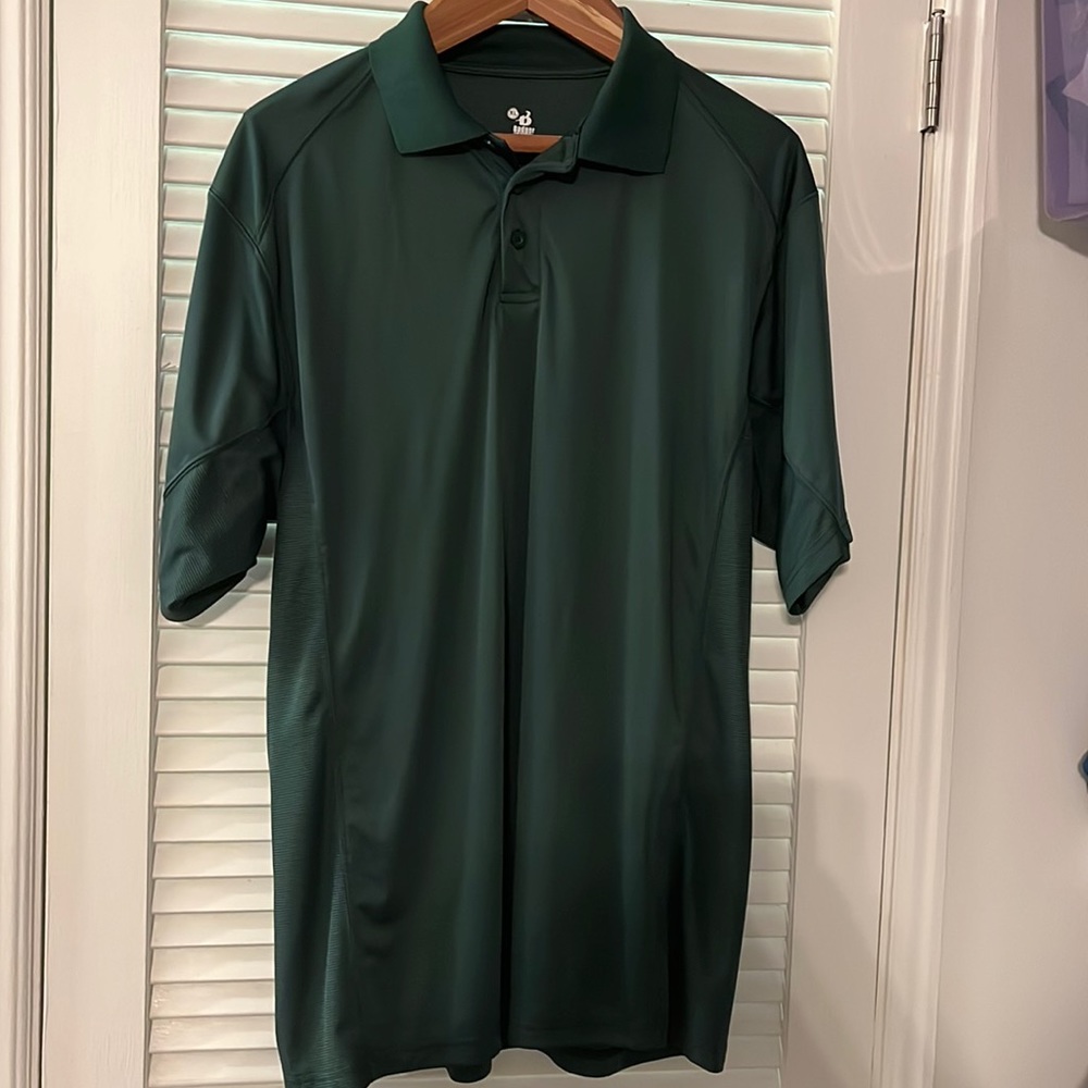 XL Green Golf Polo